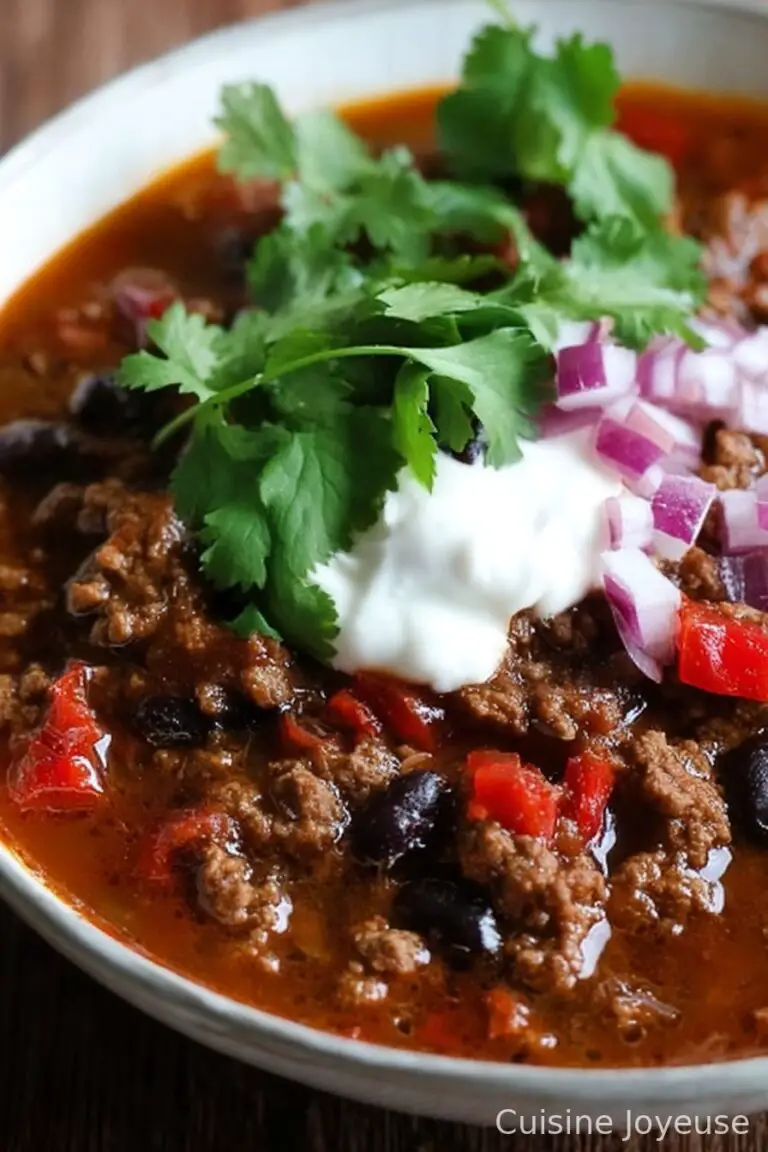 Beef Chili Recipe