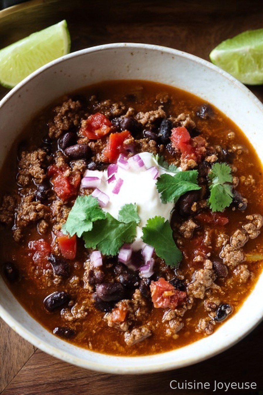 Beef Chili Recipe