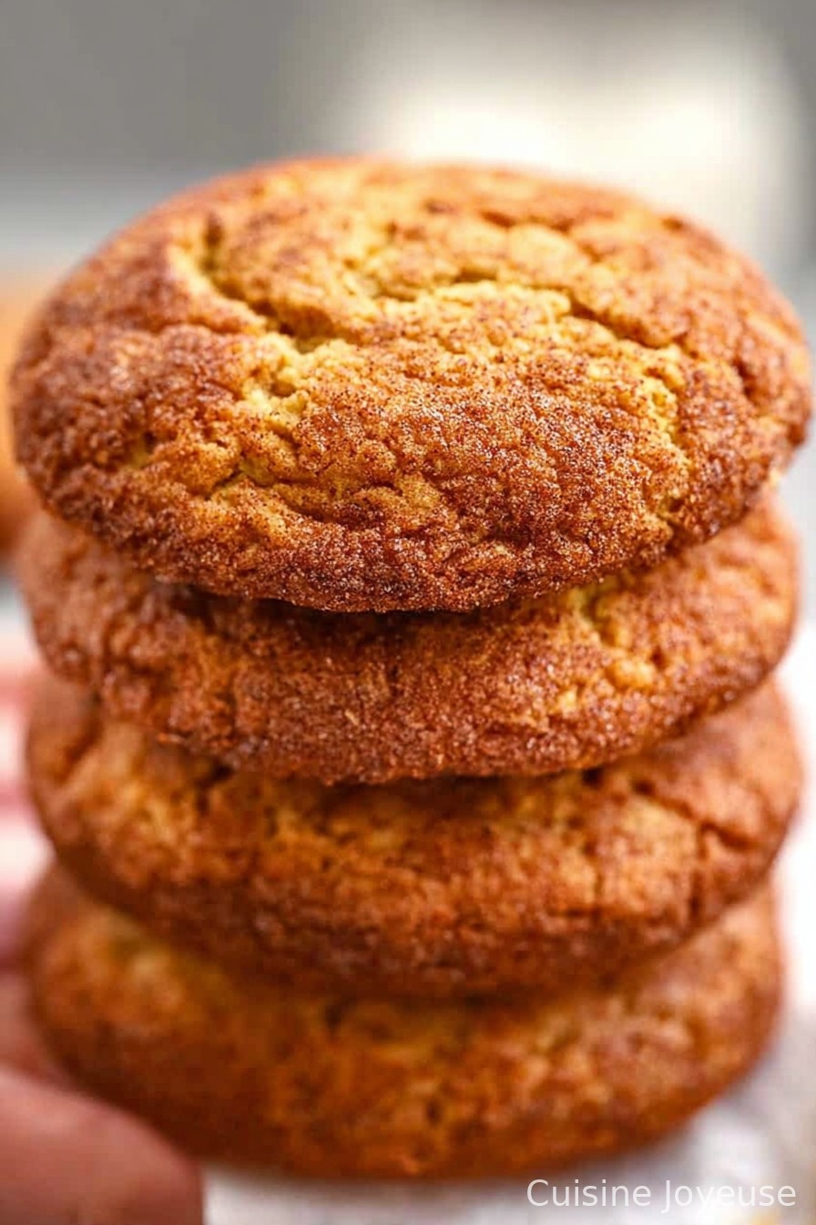 Chewy Pumpkin Snickerdoodles