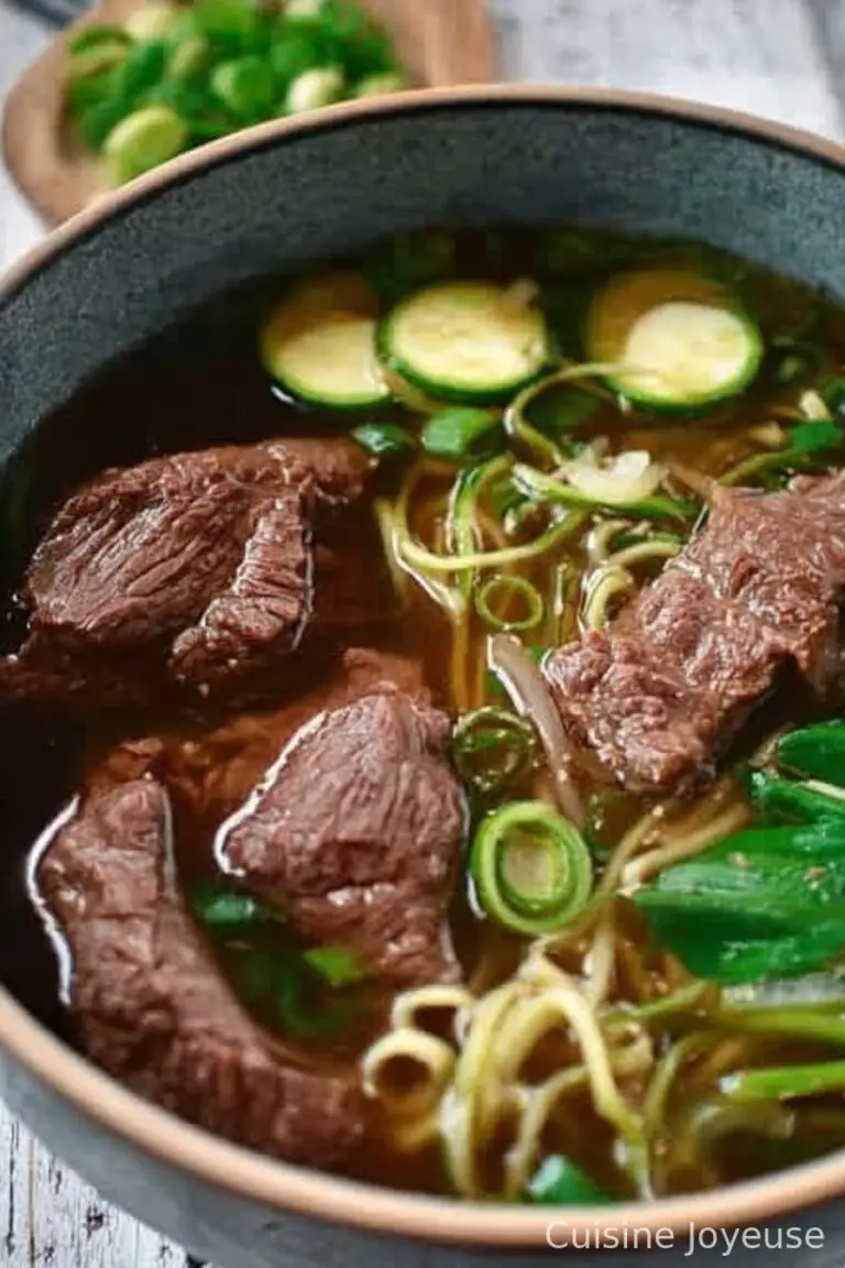 Chinese Beef Noodle Soup