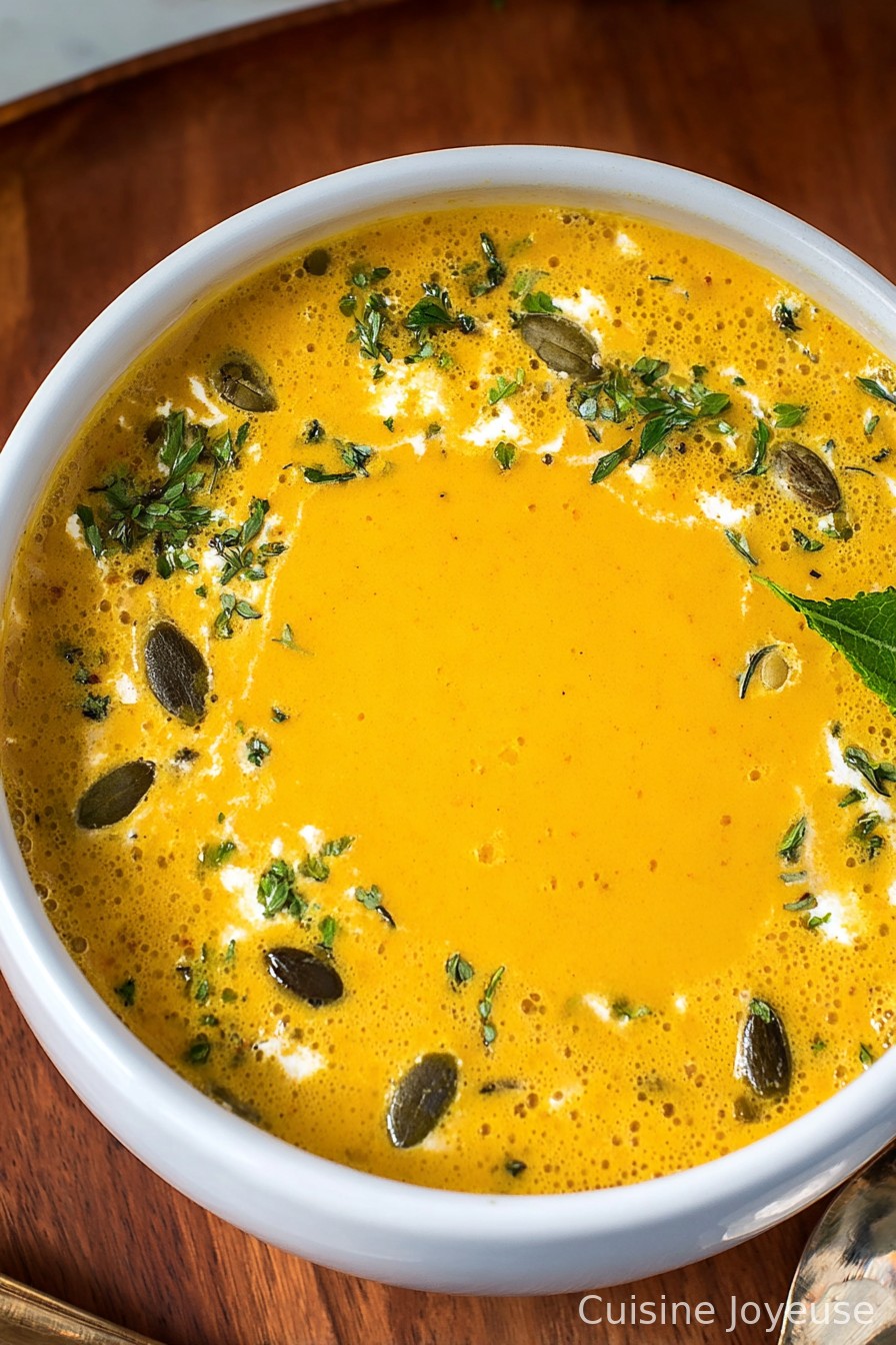 High Protein Pumpkin Soup With Cottage Cheese