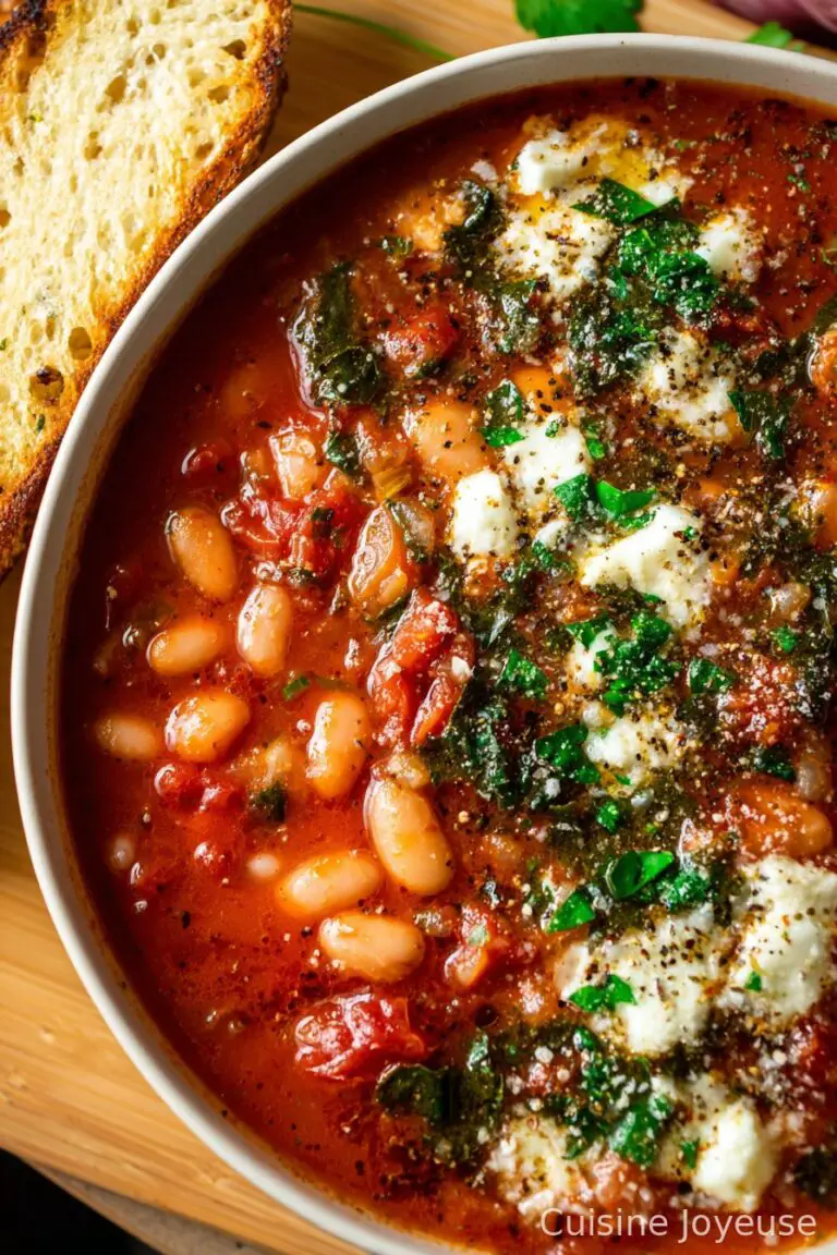 Pizza Butterbean Soup