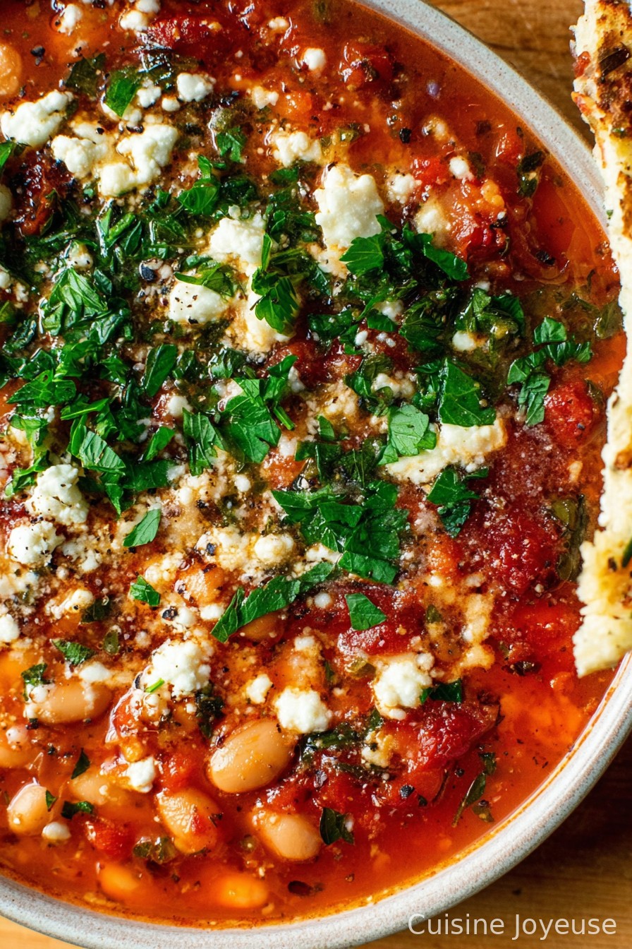 Pizza Butterbean Soup