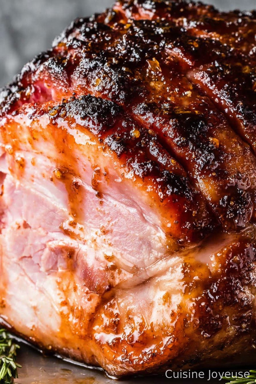 Brown Sugar Glazed Ham