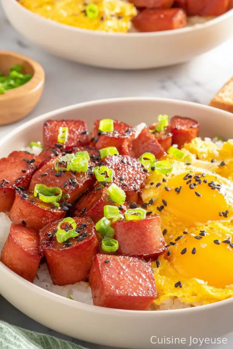 Caramelized Spam and Eggs Recipe