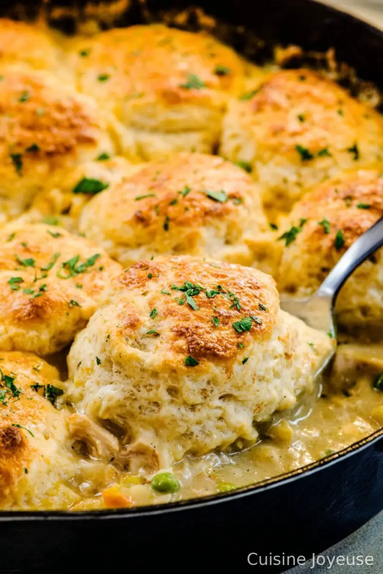 Cheddar Bay Biscuit Chicken Pot Pie