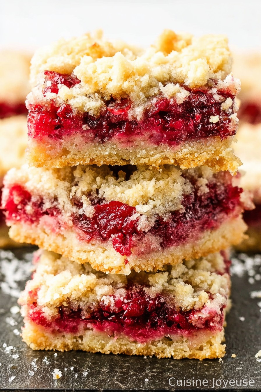 Cranberry Crumb Bars