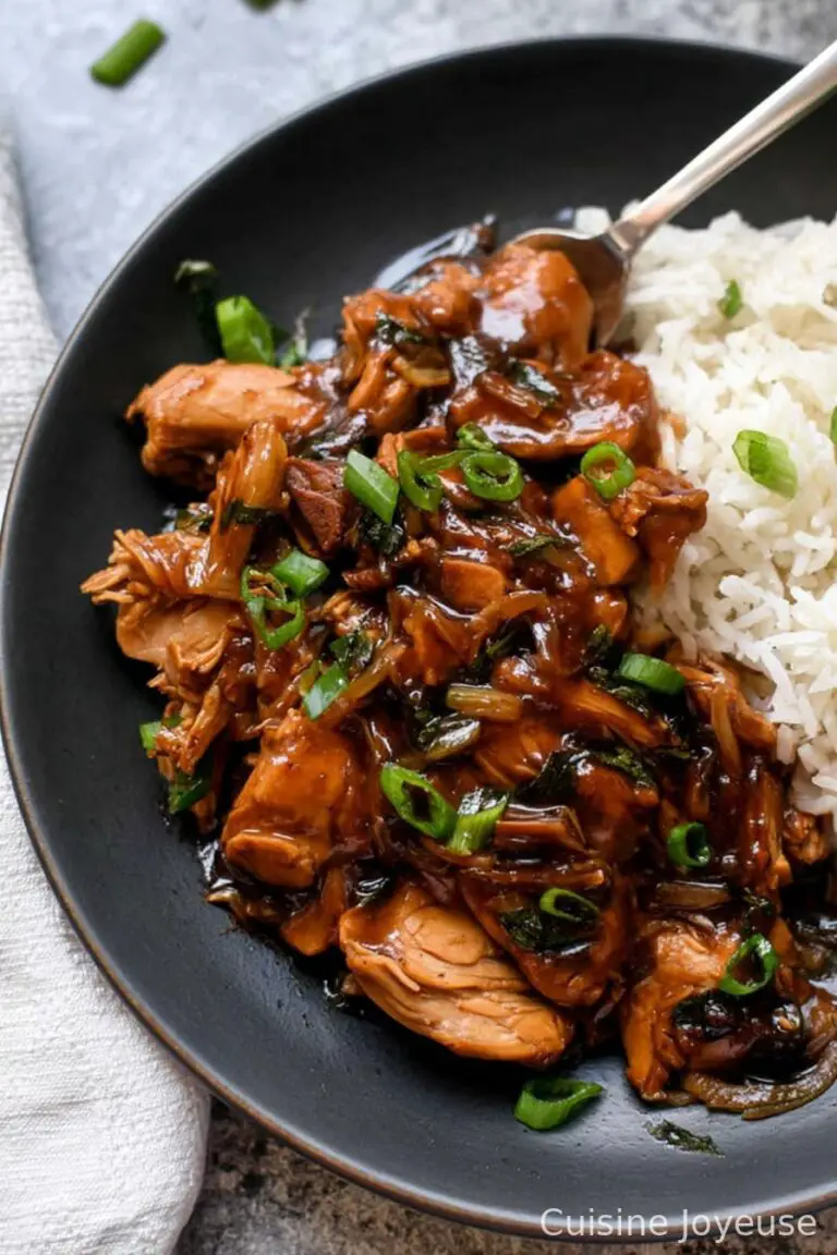 Crockpot Bourbon Chicken
