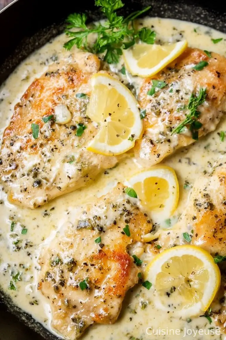 Easy Creamy Lemon Chicken