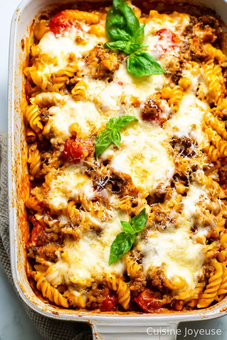 Easy Hamburger Casserole