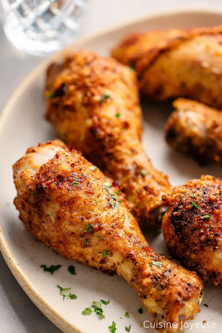 Extra Crispy Air Fryer Chicken Drumsticks