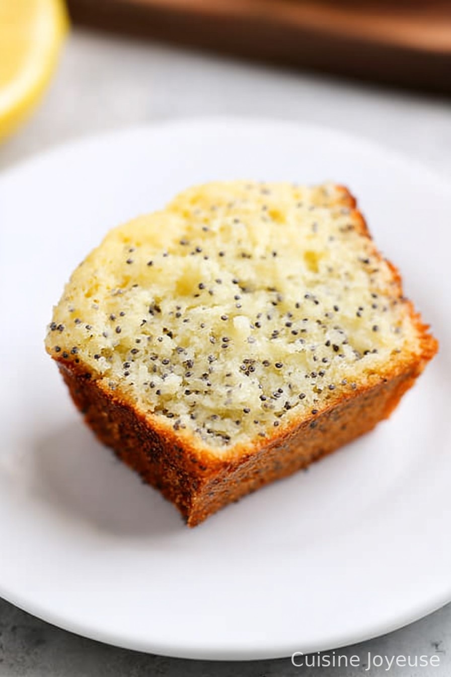 Gluten Free Lemon Poppyseed Muffins
