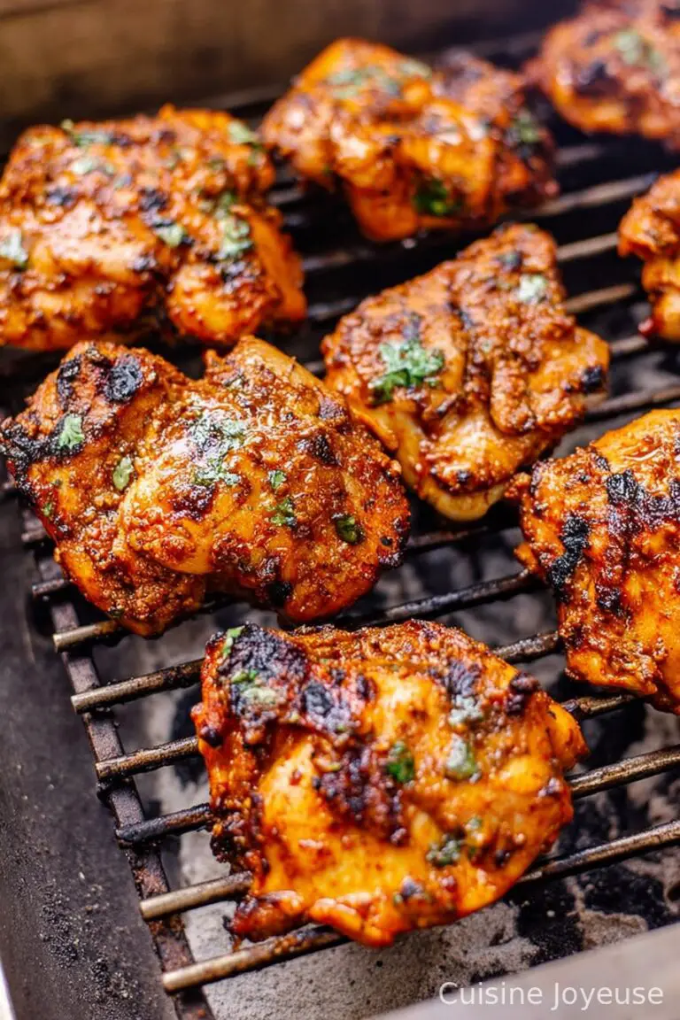 Grilled Boneless Chicken Thighs