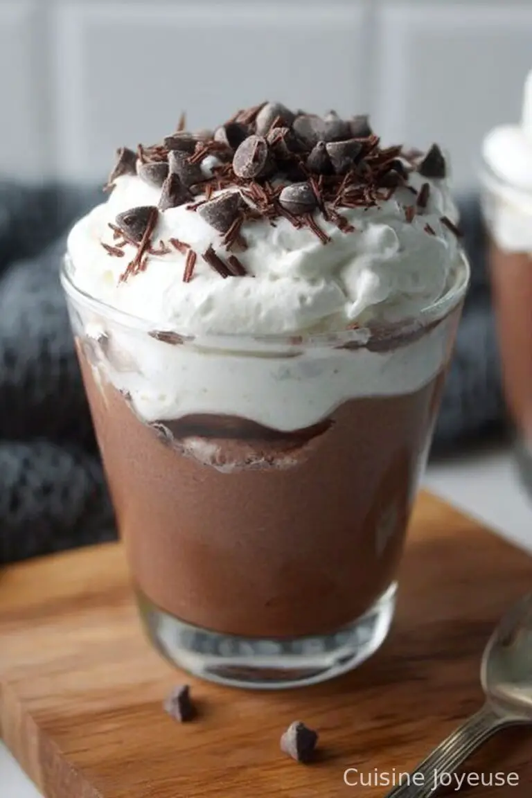 High Protein Cottage Cheese Chocolate Mousse