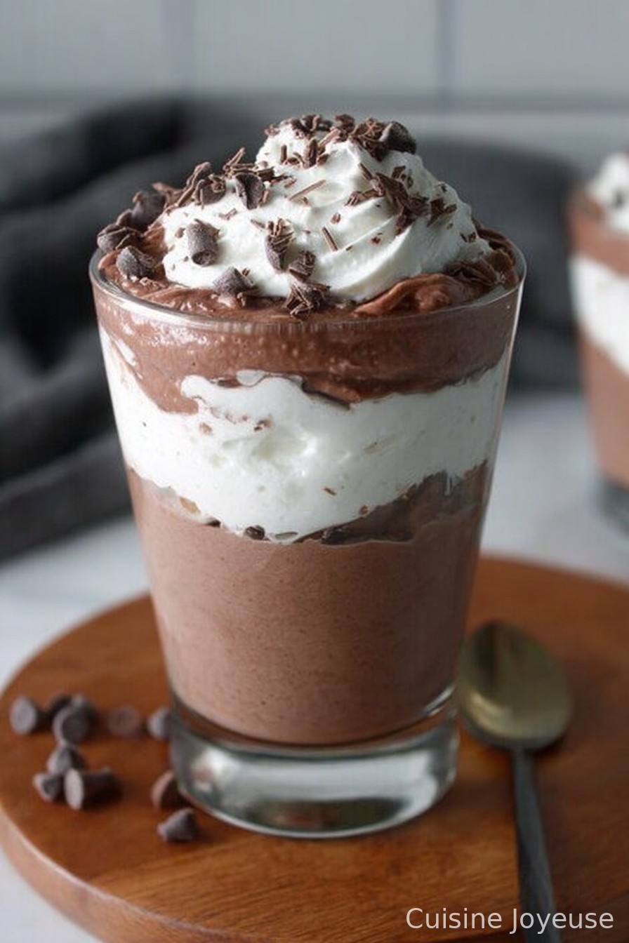 High Protein Cottage Cheese Chocolate Mousse