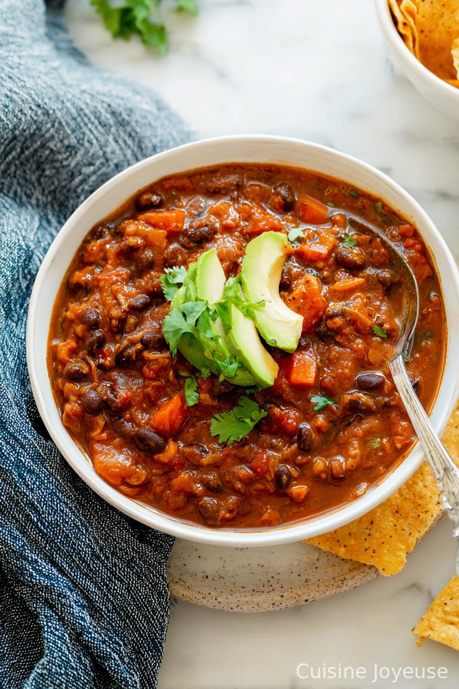 Homemade Vegetarian Chili