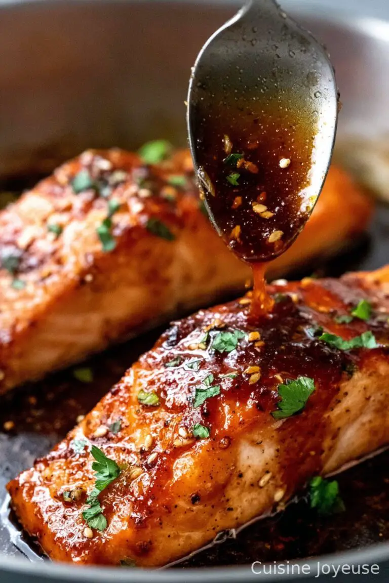 Honey Garlic Glazed Salmon