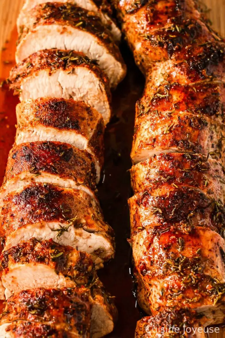 Juicy Baked Pork Tenderloin
