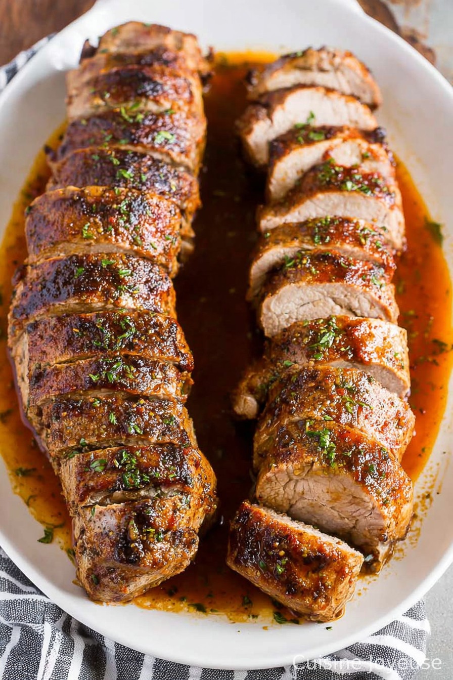 Juicy Baked Pork Tenderloin