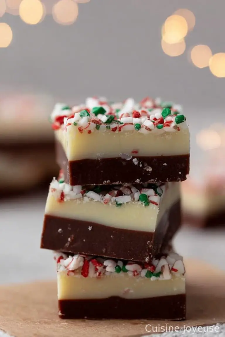 Layered Christmas Fudge Recipe