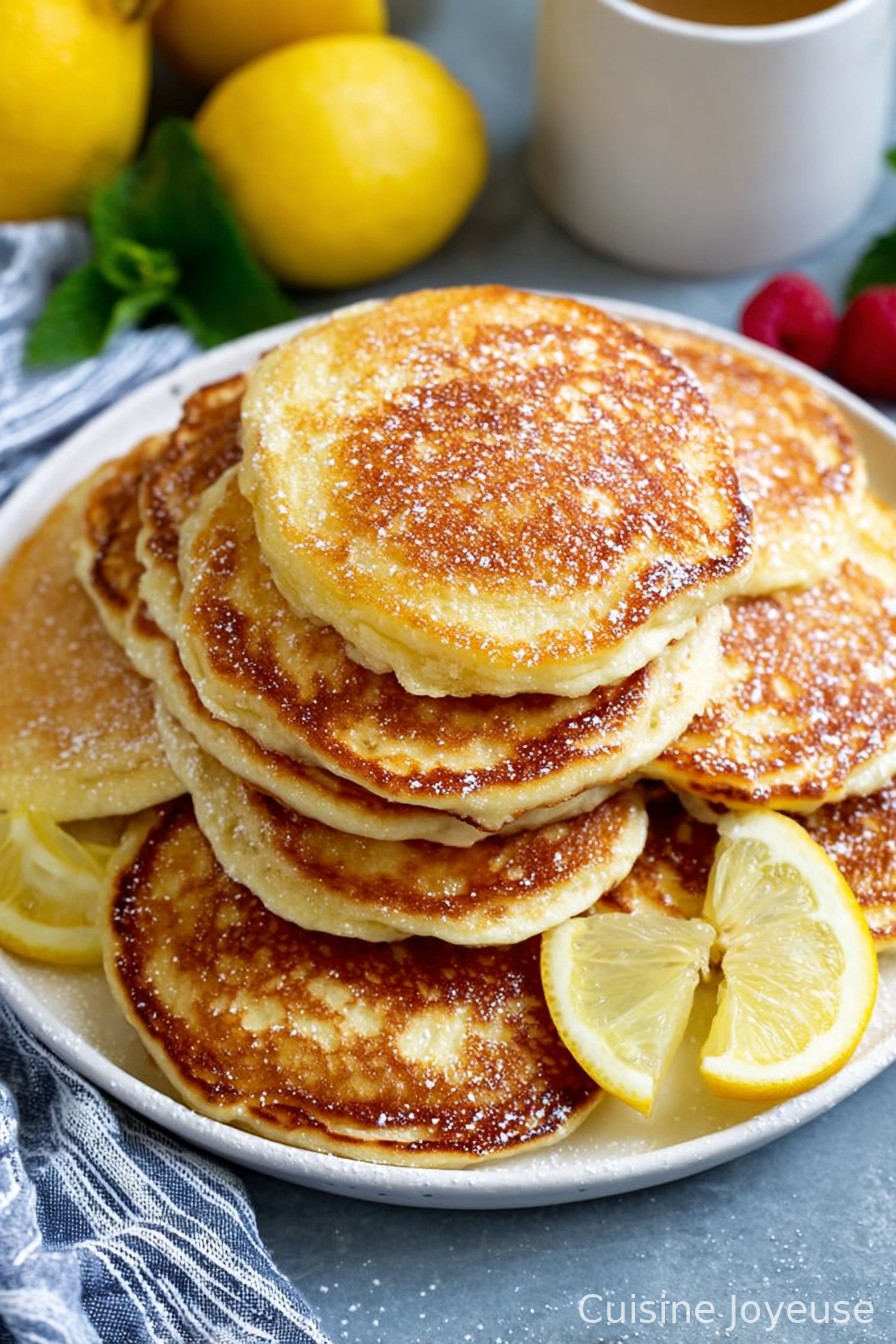 Lemon Ricotta Pancakes