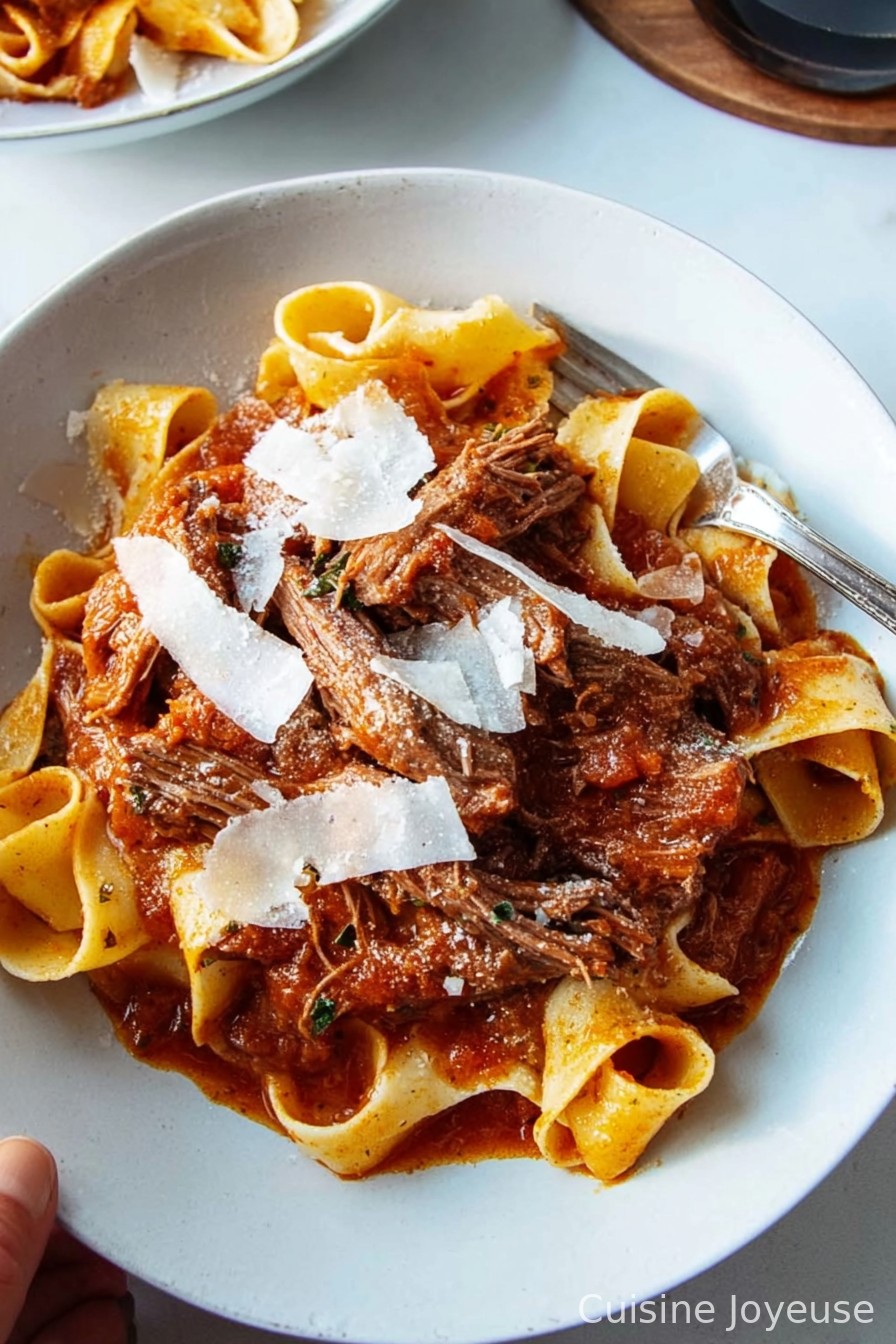 Slow Cooker Beef Ragu