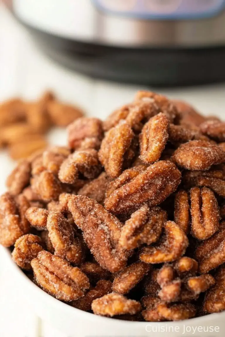 Slow Cooker Candied Pecans