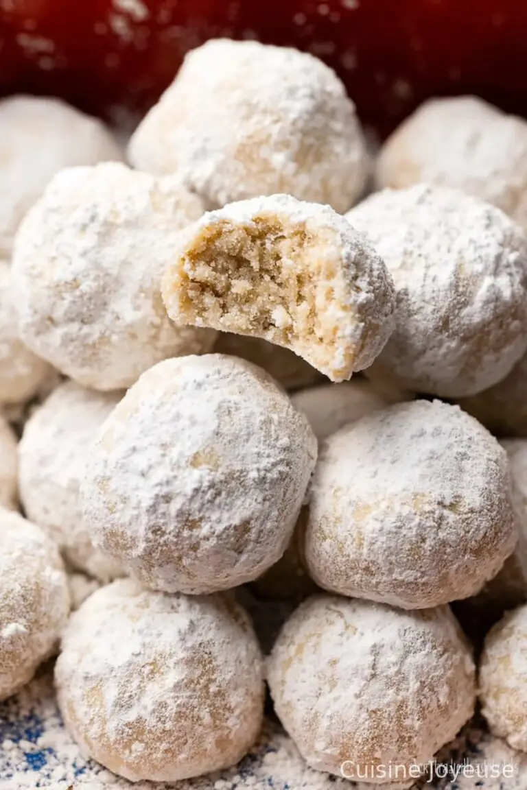 Snowball Cookies Recipe