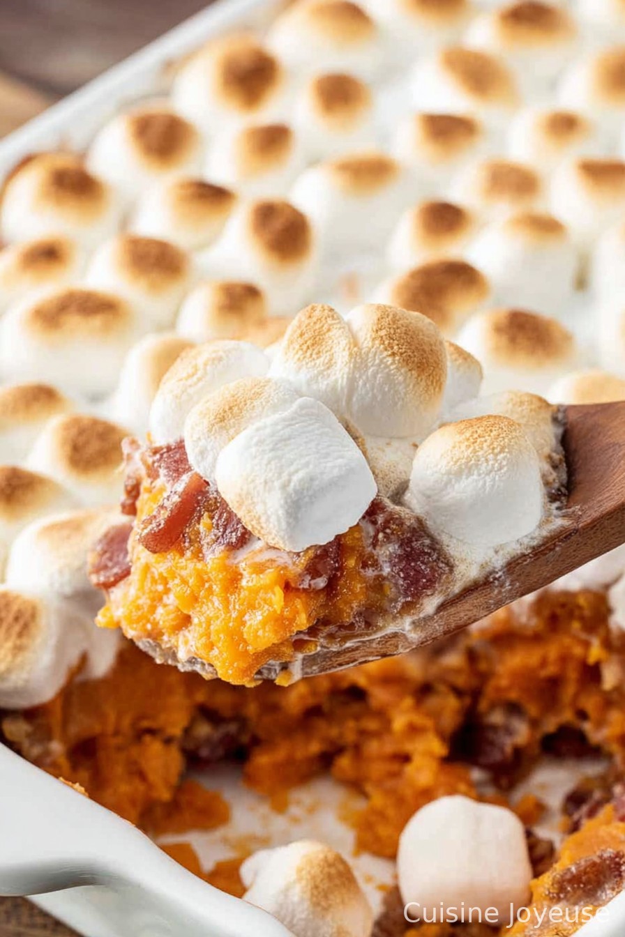 Sweet Potato Casserole with Marshmallows