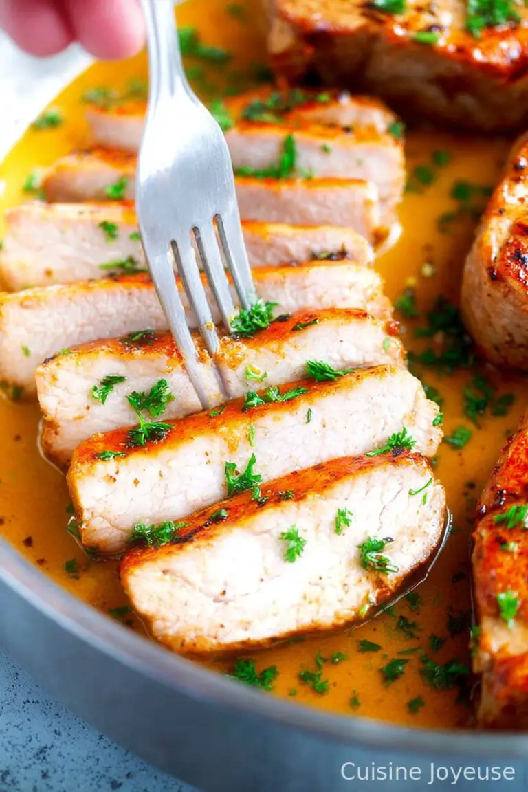 The Best Juicy Skillet Pork Chops