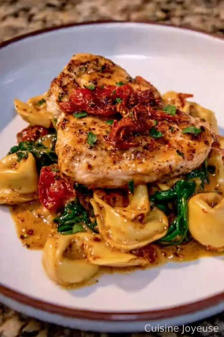 Tuscan Chicken with Tortellini