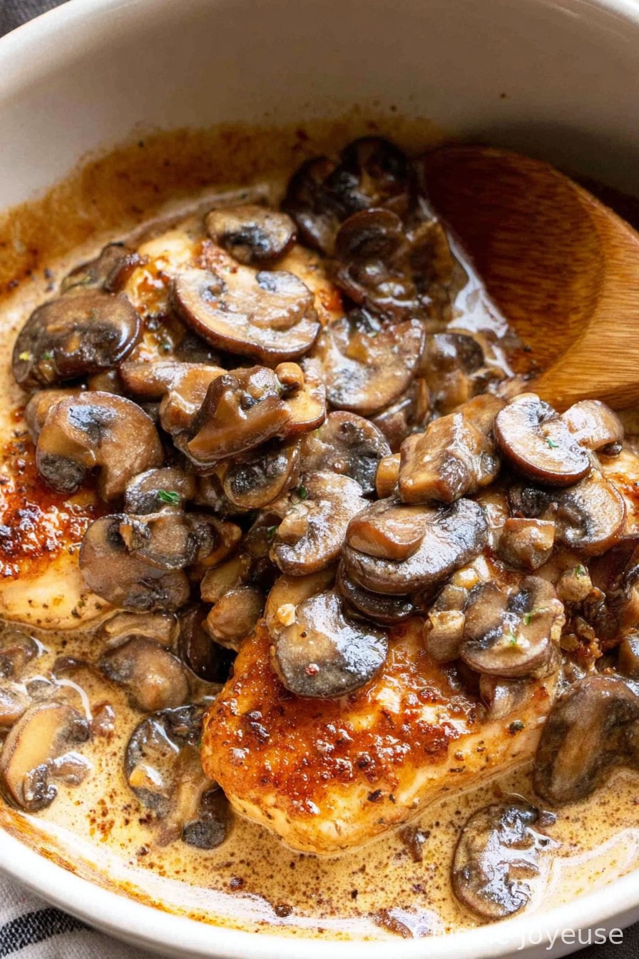 Baked Mushroom Chicken