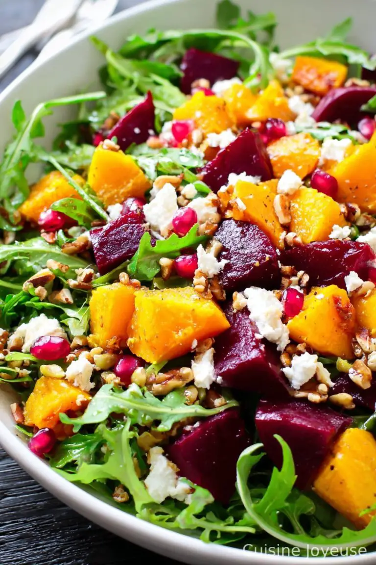 BEST Butternut Squash Salad – With Roasted Beets