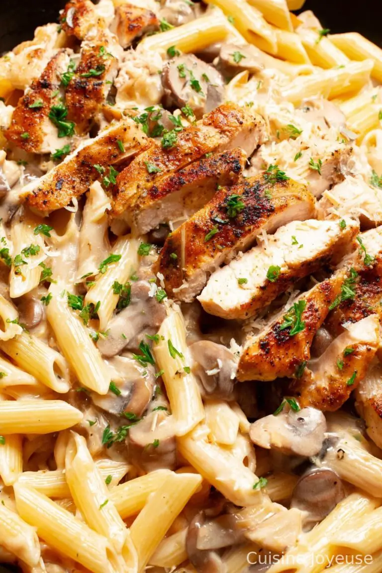 Chicken Mushroom Pasta Recipe