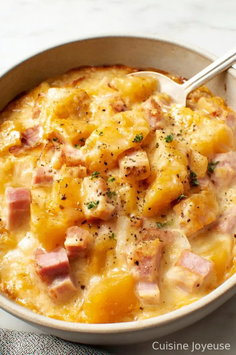 Easy Ham and Potato Casserole