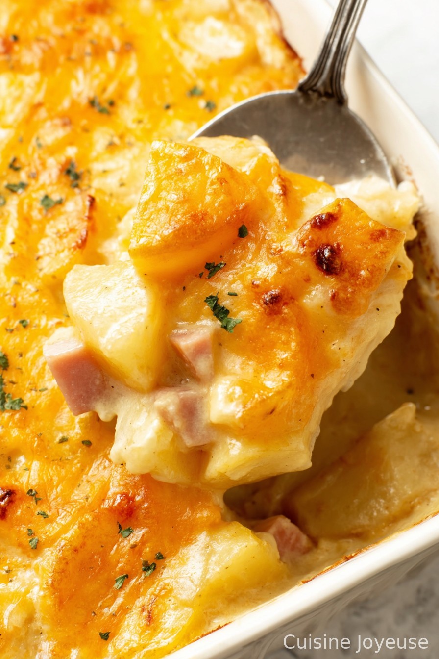 Easy Ham and Potato Casserole