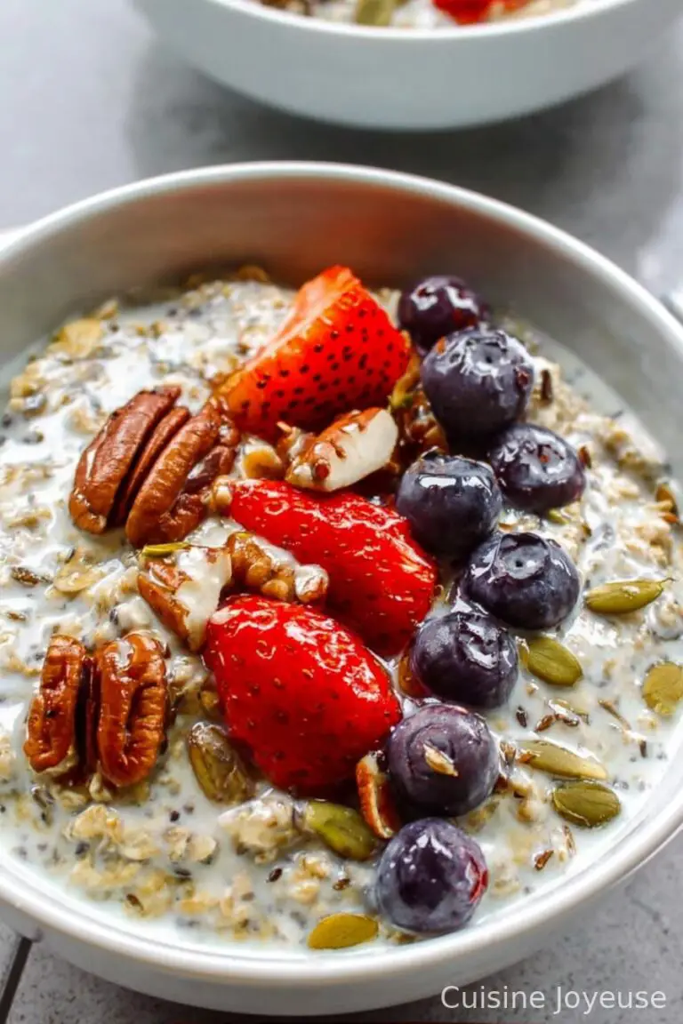 Easy Overnight Oats without Yogurt