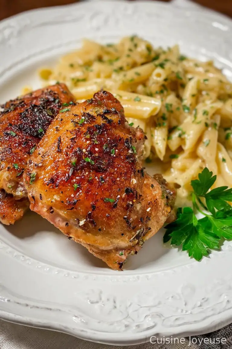 Garlic Butter Chicken Thighs Recipe