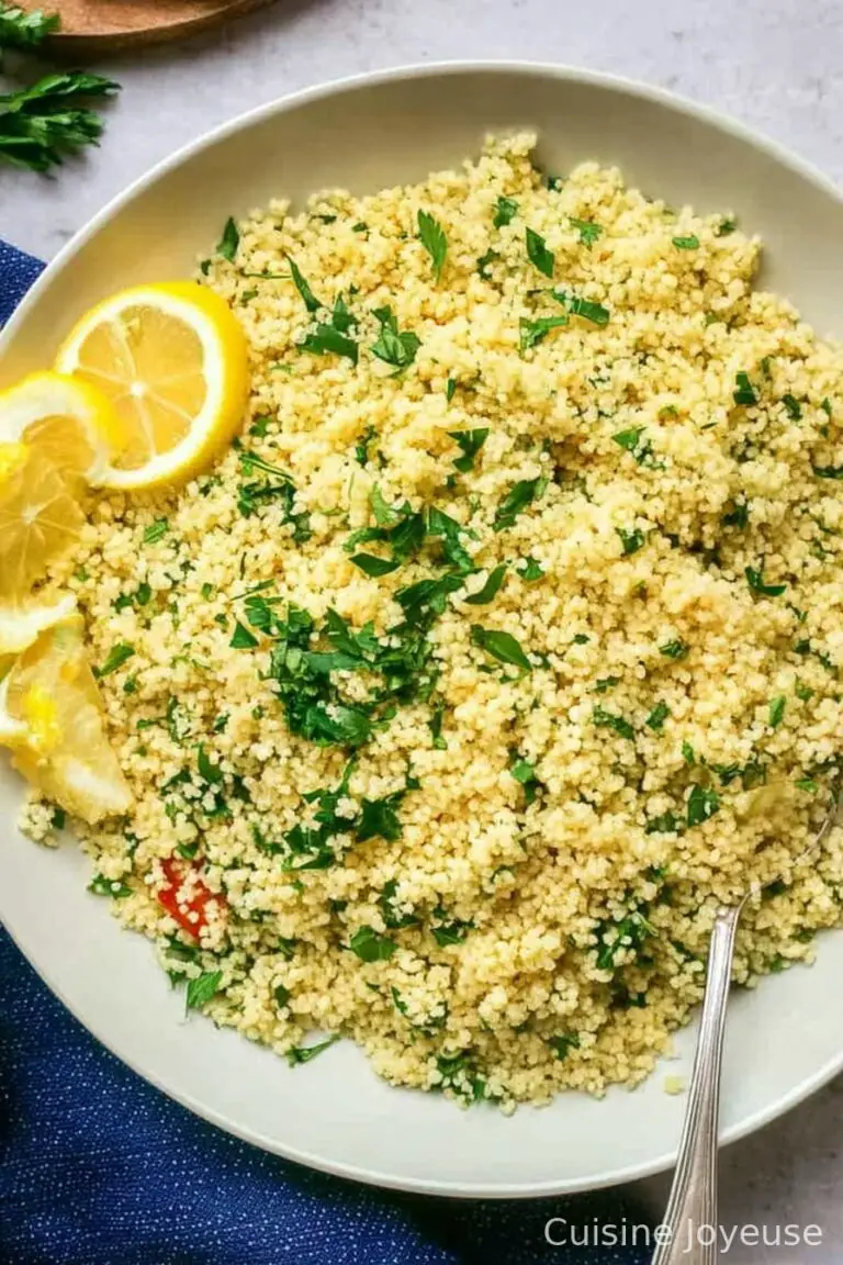 Herby Lemon Couscous Recipe