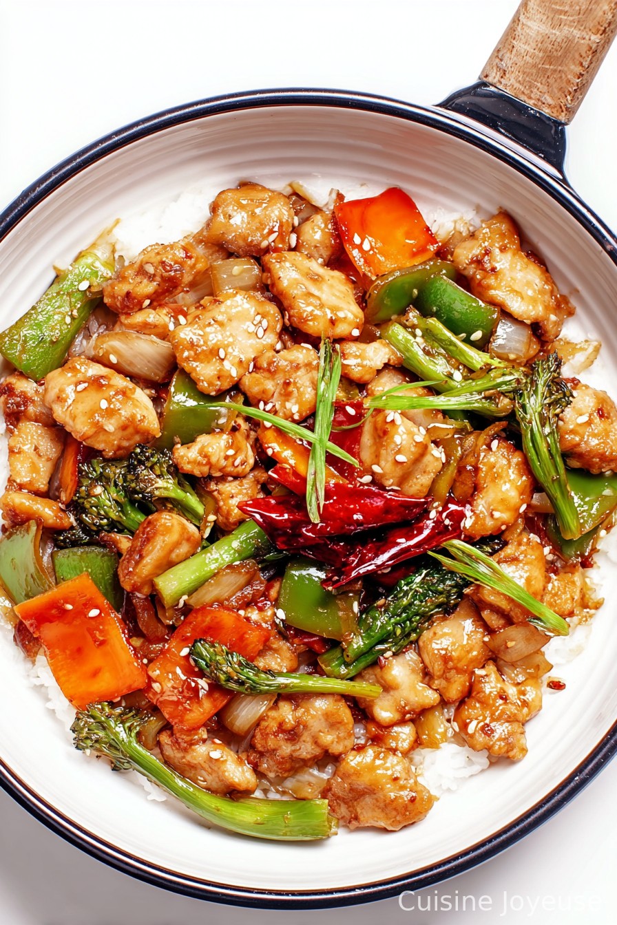 Honey Garlic Chicken Stir Fry Recipe