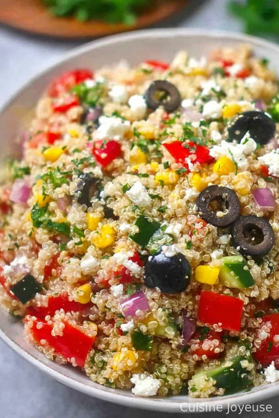 Mediterranean Quinoa Salad