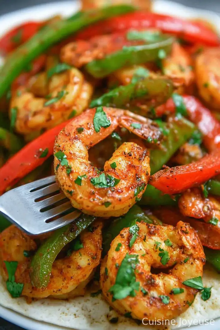 Shrimp Fajitas