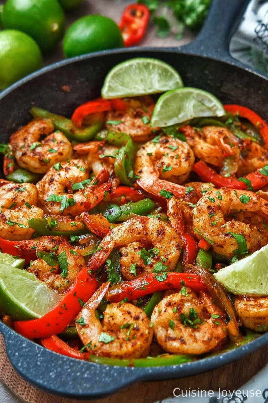 Shrimp Fajitas