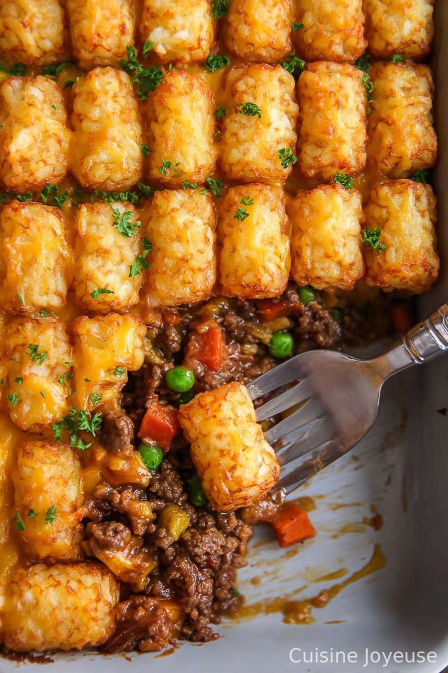 Tater Tot Shepherd’s Pie
