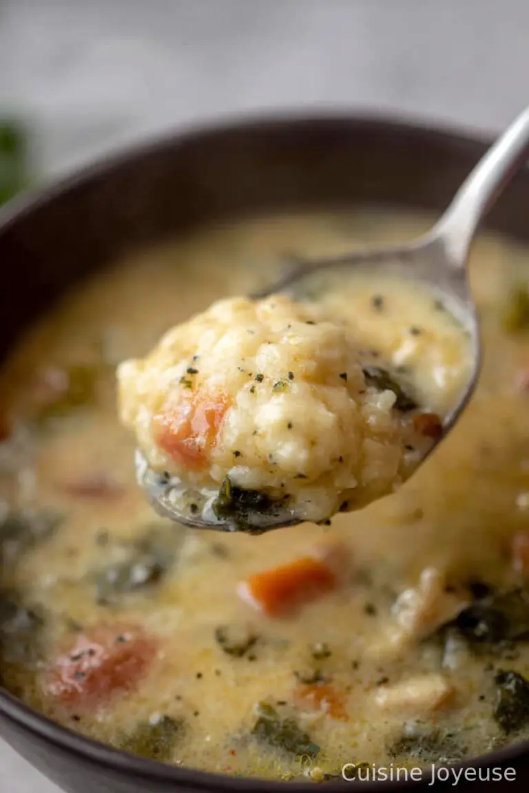 Winter Chicken Soup with Ricotta Dumplings