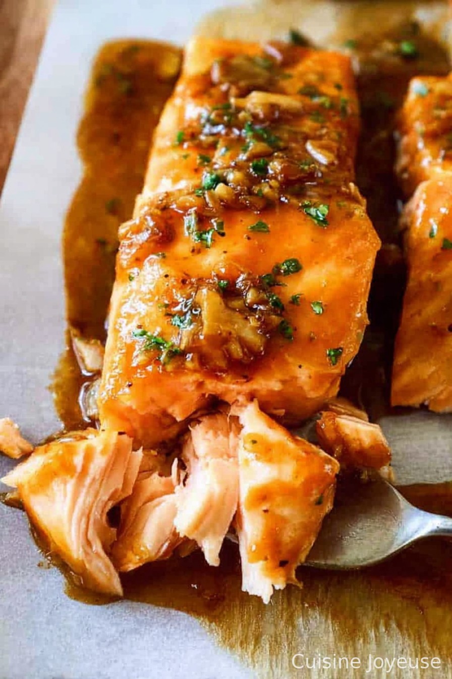 Baked Honey Glazed Salmon