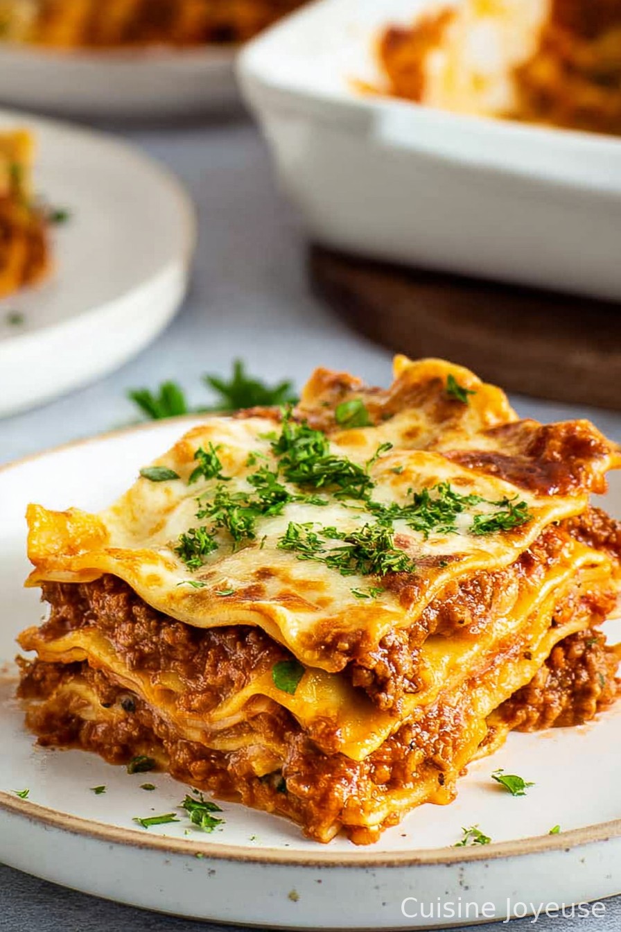 Dairy Free Lasagne
