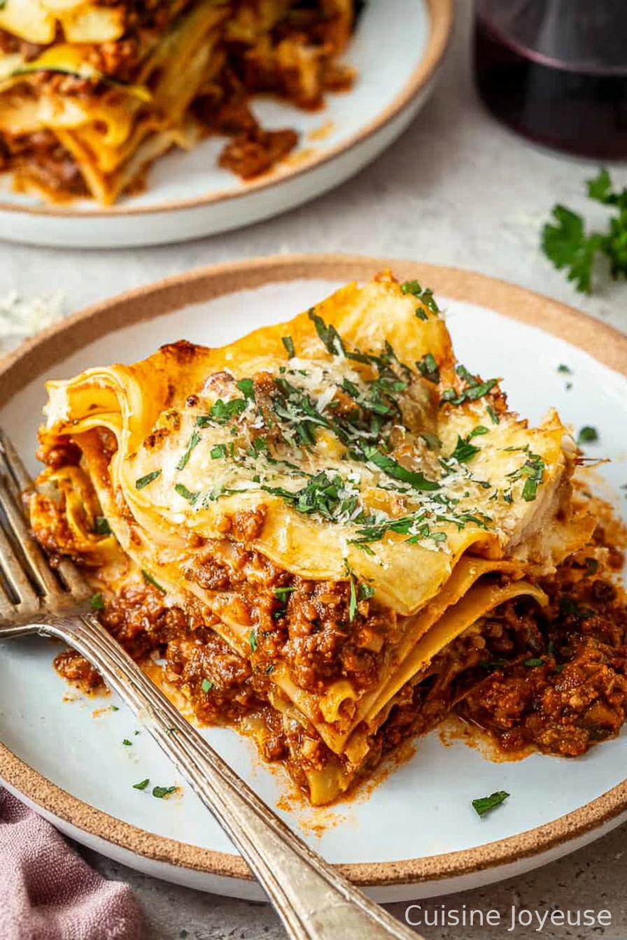 Dairy Free Lasagne