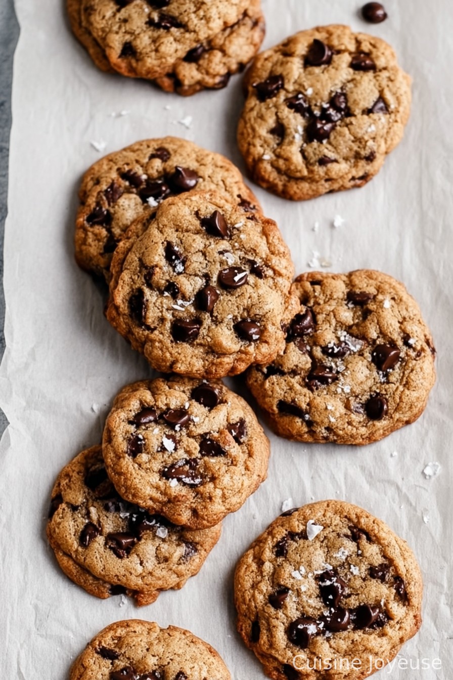 Flourless Peanut Butter Oatmeal Chocolate Chip Cookies