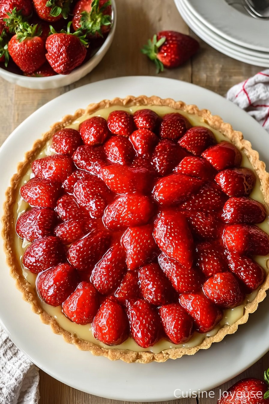 French Strawberry Tart